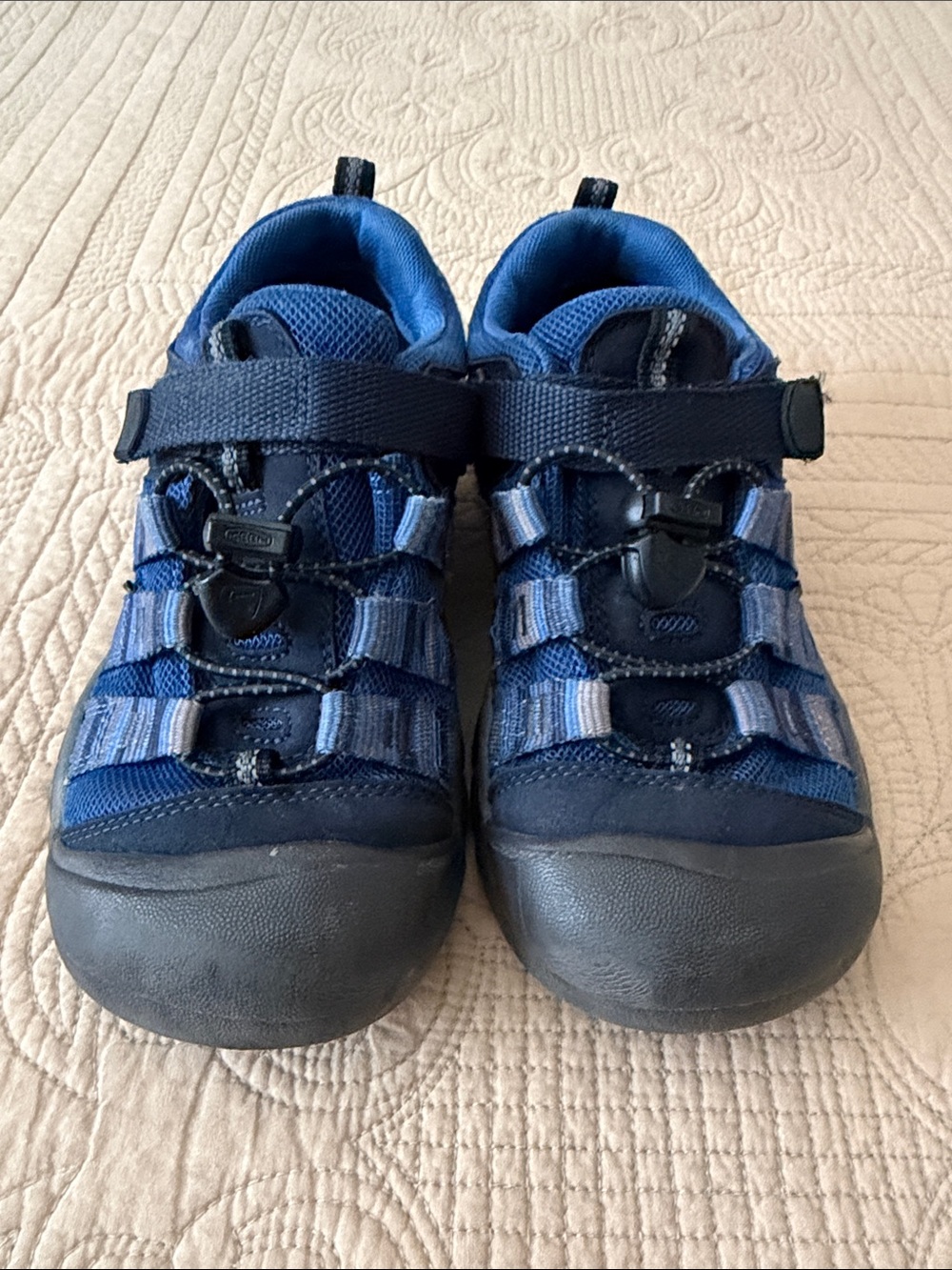 Keen blue shoes size 3